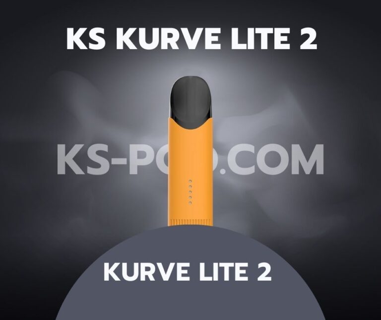 KS KURVE LITE 2 บุหรี่ไฟฟ้าพอตแบบเปลี่ยนหัว รุ่นใหม่ เรียบหรูตามแบบฉบับของ KS ที่ออกมาในรุ่นราคาถูกตามเสียงเรียกร้องใน Gen ที่ 2 ในชื่อรุ่น Kurve Lite 2