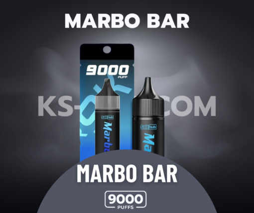 Marbo Bar 9000 Puffs (มาร์โบ บาร์ 9000 คำ) พอตใช้แล้วทิ้งสุดคุ้มที่สูบได้ถึ 9000 คำ จากค่าย Salthub ซื้อมาร์โบ 9000 คำ ราคาถูก ส่งด่วน กทม แมส ไลน์แมน แกร็บ