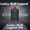 SnowWolf Lucky Wolf Legend 25000 Puffs พอตใช้แล้วทิ้ง 25000 คำ มีจอ LED มีให้เลือก 7 กลิ่น พร้อมโหมดบูทประสิทธิภาพ ขาย Lucky Wolf 25000 คำ ราคาถูก ส่งด่วน