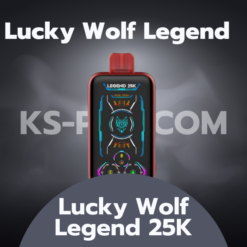 SnowWolf Lucky Wolf Legend 25000 Puffs พอตใช้แล้วทิ้ง 25000 คำ มีจอ LED มีให้เลือก 7 กลิ่น พร้อมโหมดบูทประสิทธิภาพ ขาย Lucky Wolf 25000 คำ ราคาถูก ส่งด่วน