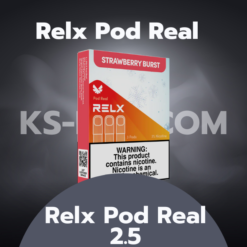 Relx Pod Real ราคาส่ง หัวพอต 2.5 ML รุ่นใหม่ มีให้เลือก 11 กลิ่นแสนอร่อย เพิ่มขนาดเป็น 2.5 ml ขายหัวพอต Relx Real Pod ราคาถูก พร้อมส่งด่วน แมส แกร็บ ไลนแมน