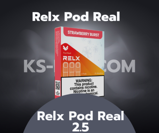 Relx Pod Real ราคาส่ง หัวพอต 2.5 ML รุ่นใหม่ มีให้เลือก 11 กลิ่นแสนอร่อย เพิ่มขนาดเป็น 2.5 ml ขายหัวพอต Relx Real Pod ราคาถูก พร้อมส่งด่วน แมส แกร็บ ไลนแมน