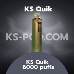 KS Quik 6000 Puffs (6K) ราคาถูก บุหรี่ไฟฟ้าพอตใช้แล้วทิ้ง Quik Pod 6000 คำ ส่งด่วน พอตใช้แล้วทิ้ง รุ่นใหม่ 2024 คุ้มค่าทุกคำที่สูบ ราคาสุดคุ้ม ต้อง KS Quik 6000 ราคาส่ง ยกกล่อง ยกลัง